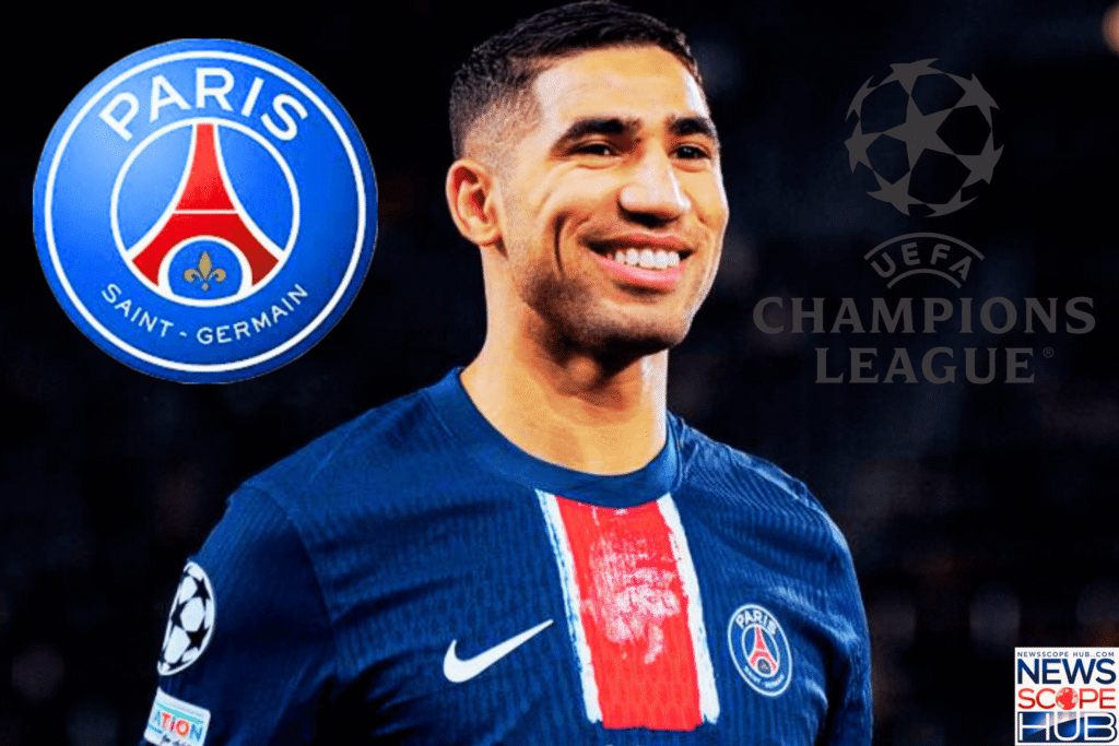 أشرف حكيمي يتألق ويقود باريس سان جيرمان إلى نهائي دوري أبطال أوروبا